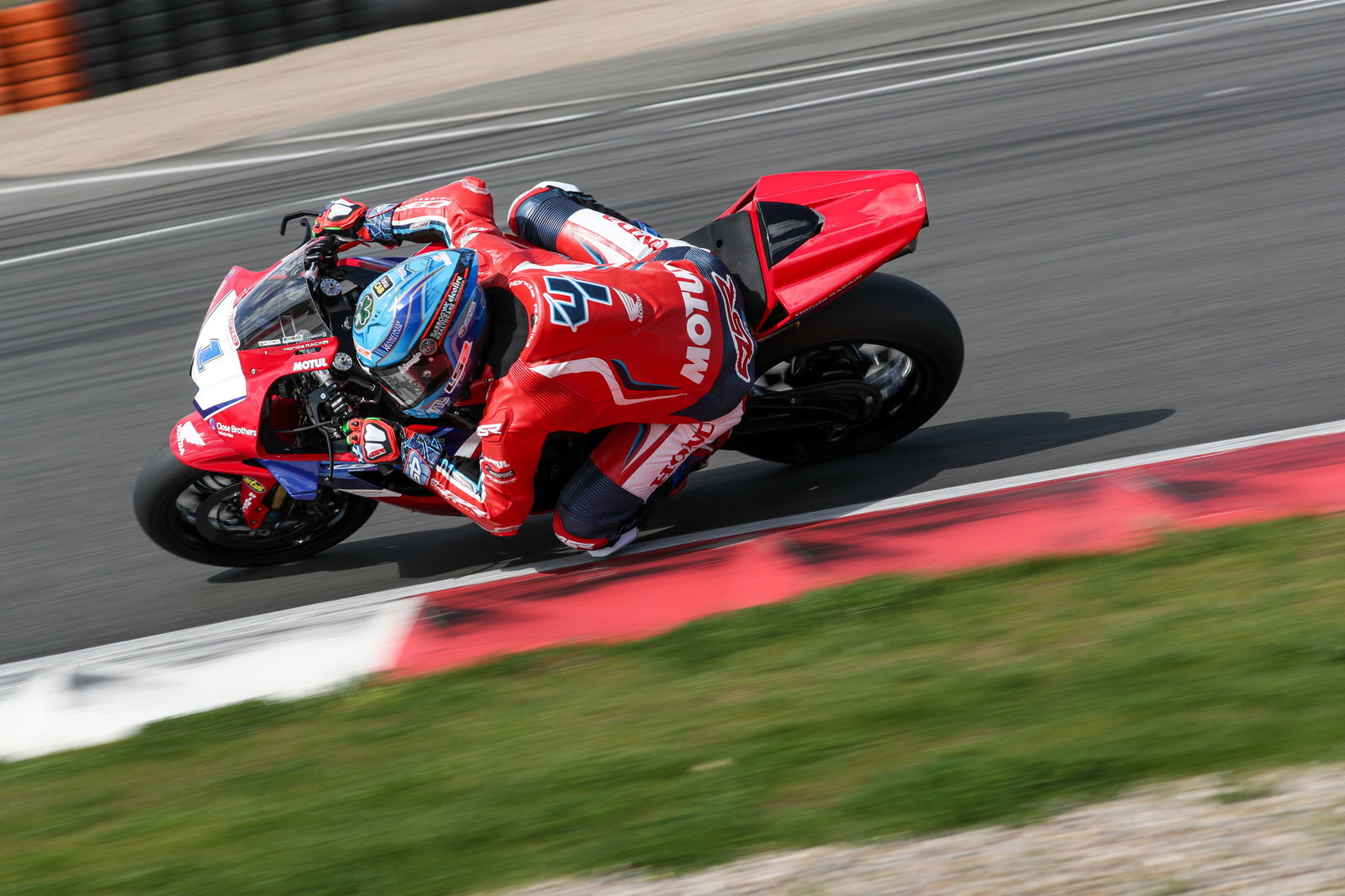 Jack Kennedy, 2025 BSB Navarra test. Credit: Honda Racing UK.